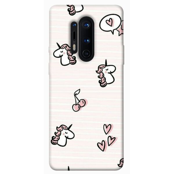 

Чехол itsPrint Паттерн единороги 4 для OnePlus 8 Pro