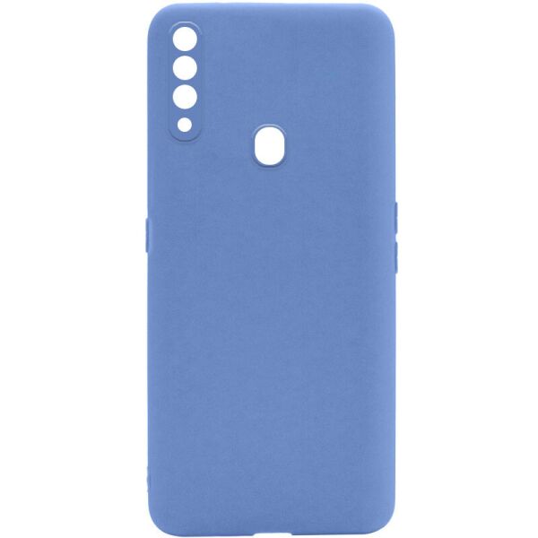 

Силиконовый чехол Candy Full Camera для Oppo A31 Голубой / Mist blue