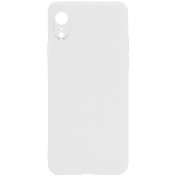 

Силиконовый чехол Candy Full Camera для Apple iPhone XR (6.1") Белый / White