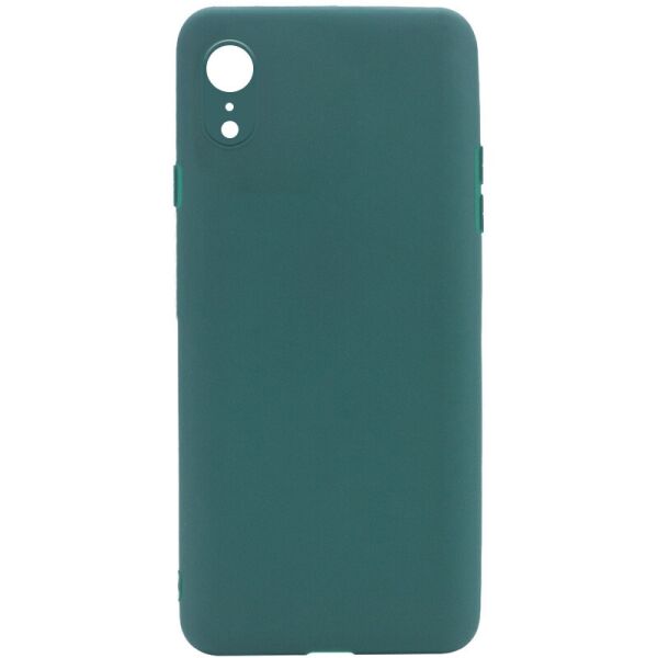 

Силиконовый чехол Candy Full Camera для Apple iPhone XR (6.1") Зеленый / Forest green