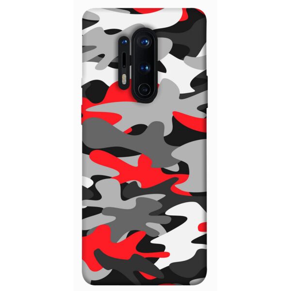 

Чехол itsPrint Красно-серый камуфляж для OnePlus 8 Pro