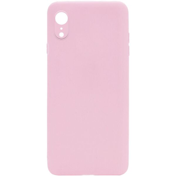 

Силиконовый чехол Candy Full Camera для Apple iPhone XR (6.1") Розовый / Pink Sand