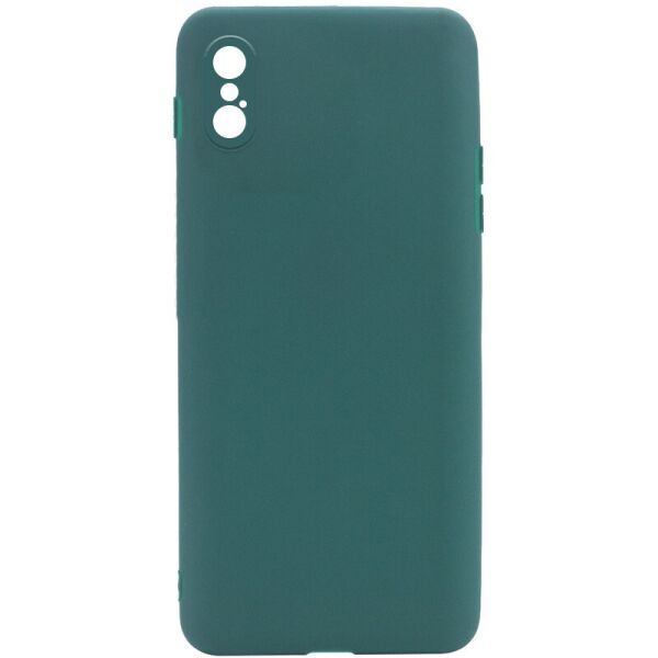 

Силиконовый чехол Candy Full Camera для Apple iPhone X / XS (5.8") Зеленый / Forest green