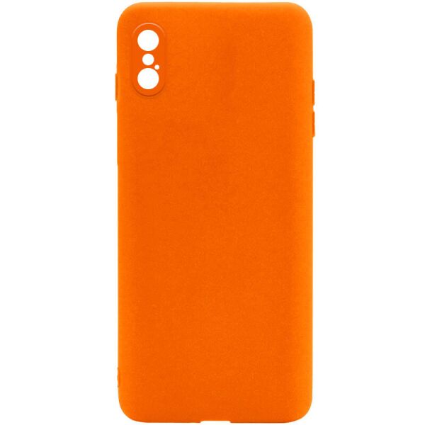 

Силиконовый чехол Candy Full Camera для Apple iPhone X / XS (5.8") Оранжевый / Orange