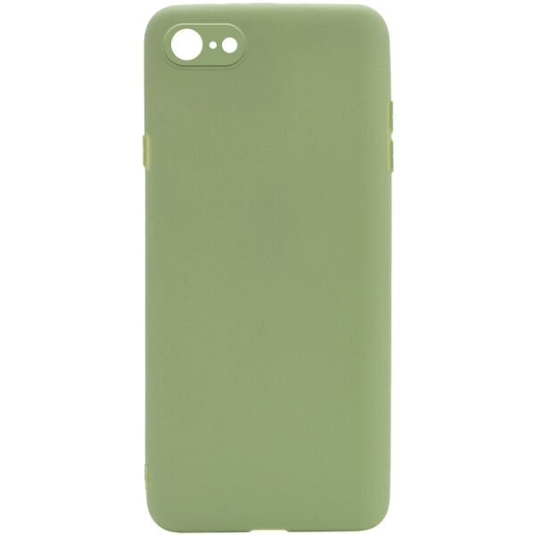 

Силиконовый чехол Candy Full Camera для Apple iPhone 7 / 8 / SE (2020) (4.7") Фисташковый