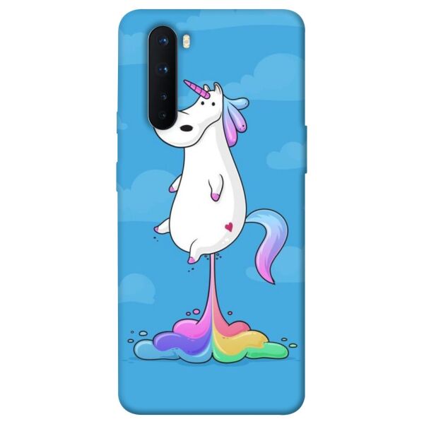 

Чехол itsPrint Единорог с радугой 2 для OnePlus Nord