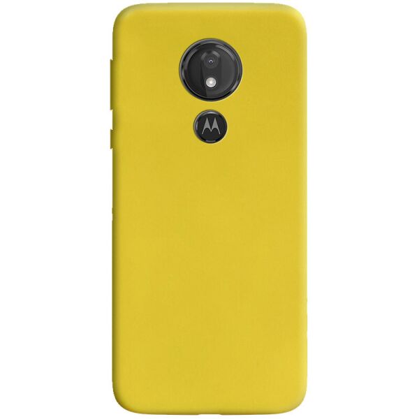 

Силиконовый чехол Candy для Motorola Moto G7 Play Желтый