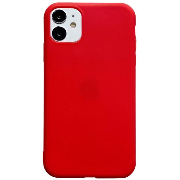 

Силиконовый чехол Candy для Apple iPhone 11 (6.1") Красный