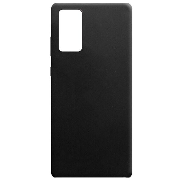 

Силиконовый чехол Candy для Samsung Galaxy Note 20 Черный