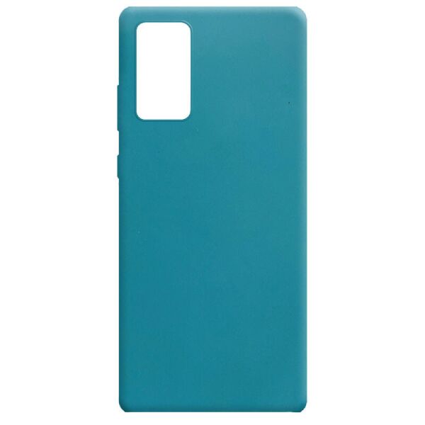 

Силиконовый чехол Candy для Samsung Galaxy Note 20 Синий / Powder Blue