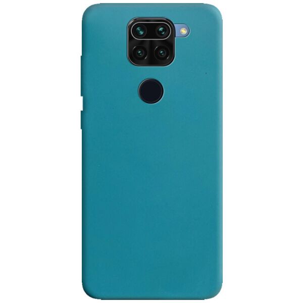

Силиконовый чехол Candy для Xiaomi Redmi Note 9 / Redmi 10X Синий / Powder Blue