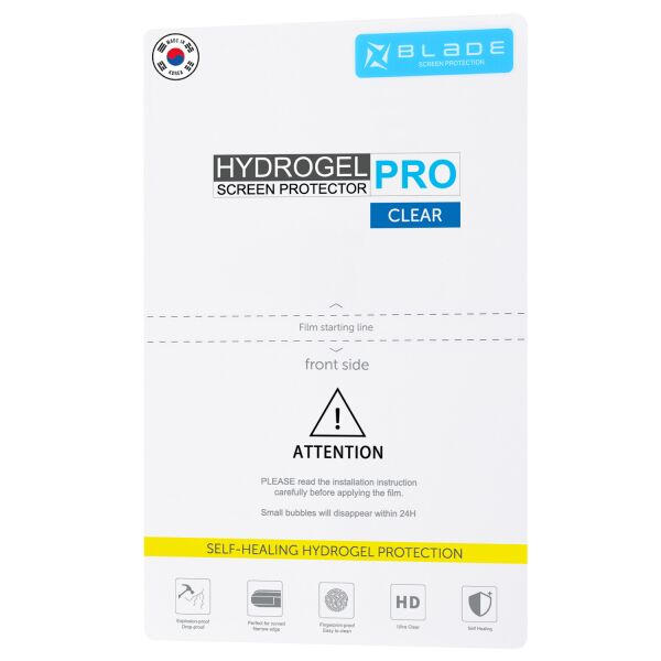 

Противоударная Гидрогелевая Пленка 3D BLADE Hydrogel Screen Protection PRO для Xiaomi MI A3 (Front Full） Глянцевая Прозрачная Олеофобная Ударопрочная 0,16 mm