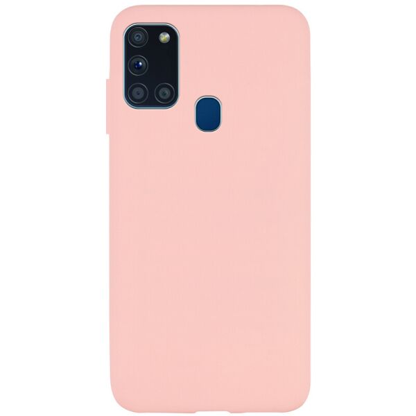 

Силиконовый чехол Candy для Samsung Galaxy A21s Розовый