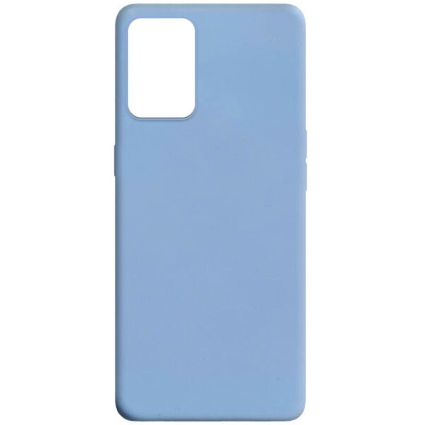 

Силиконовый чехол Candy для Oppo A74 4G Голубой / Lilac Blue