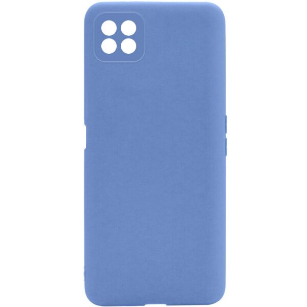 

Силиконовый чехол Candy Full Camera для Oppo A53 5G / A73 5G Голубой / Mist blue