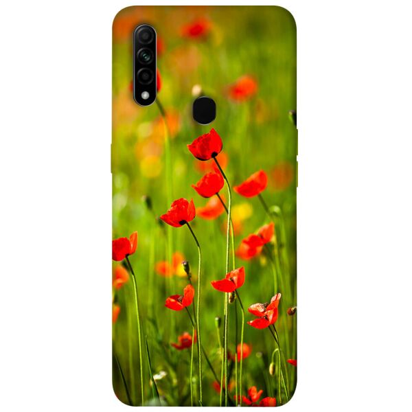 

Чехол itsPrint Маковое поле для Oppo A31