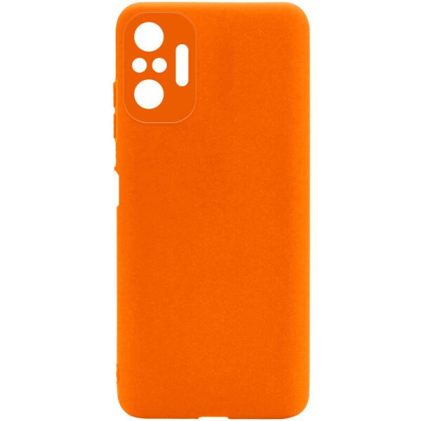 

Силиконовый чехол Candy Full Camera для Xiaomi Redmi Note 10 Pro Оранжевый / Orange