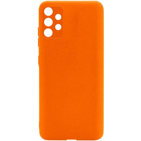 

Силиконовый чехол Candy Full Camera для Samsung Galaxy A32 4G Оранжевый / Orange