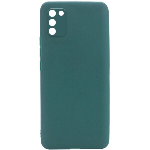 

Силиконовый чехол Candy Full Camera для Samsung Galaxy A02s Зеленый / Forest green