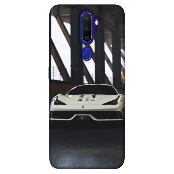 

Чехол itsPrint White sportcar для Oppo A5 (2020) / Oppo A9 (2020)
