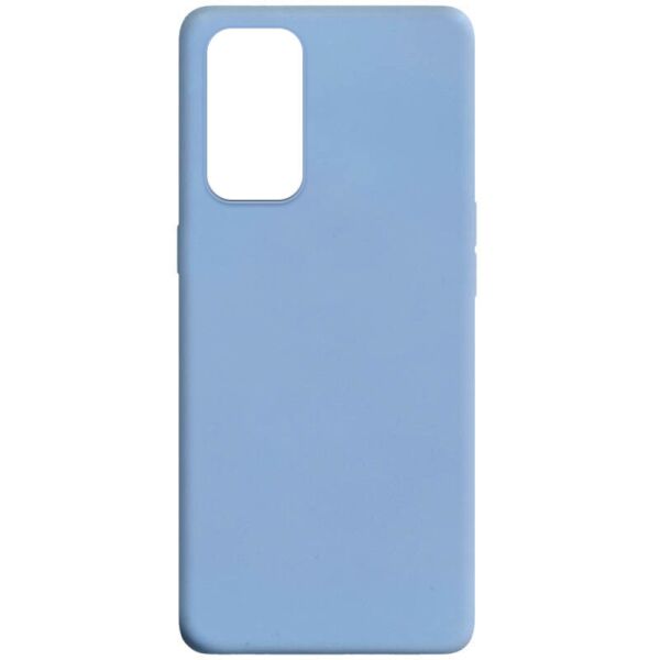 

Силиконовый чехол Candy для Oppo Reno 5 4G Голубой / Lilac Blue