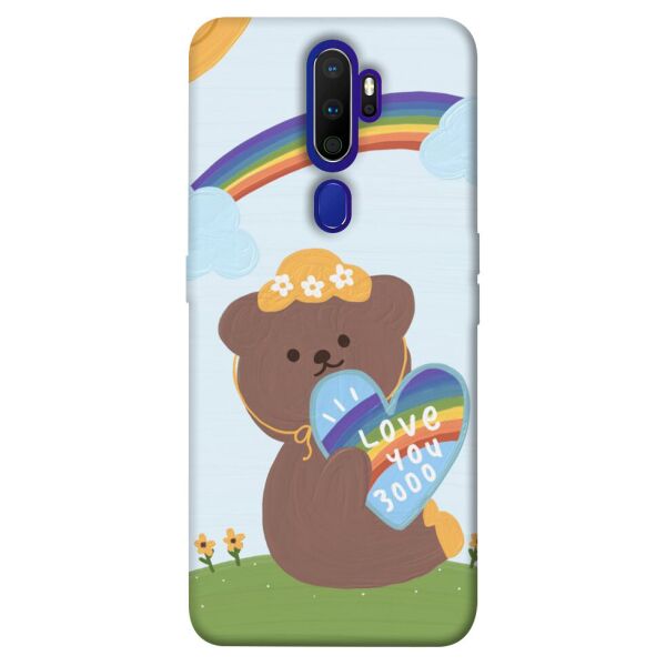 

Чехол itsPrint Мишка с сердцем для Oppo A5 (2020) / Oppo A9 (2020)