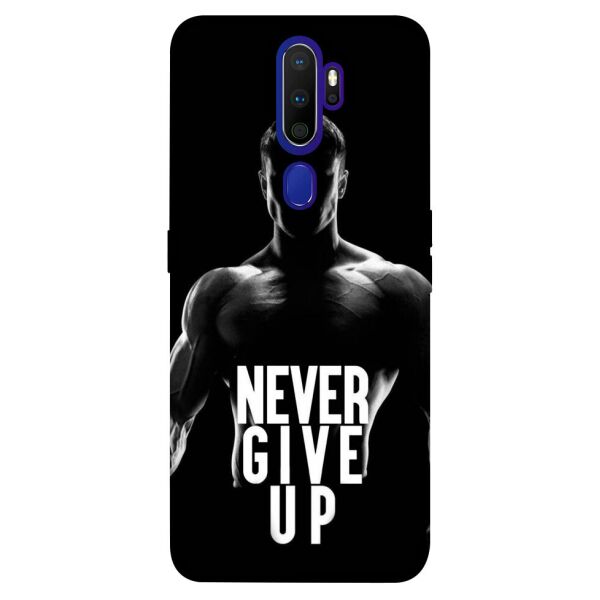 

Чехол itsPrint Never give up для Oppo A5 (2020) / Oppo A9 (2020)