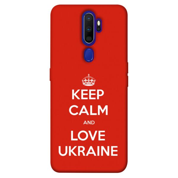 

Чехол itsPrint Keep calm and love Ukraine для Oppo A5 (2020) / Oppo A9 (2020)