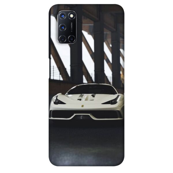 

Чехол itsPrint White sportcar для Oppo A52 / A72 / A92