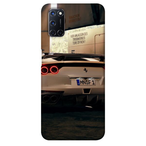 

Чехол itsPrint White Ferrari для Oppo A52 / A72 / A92
