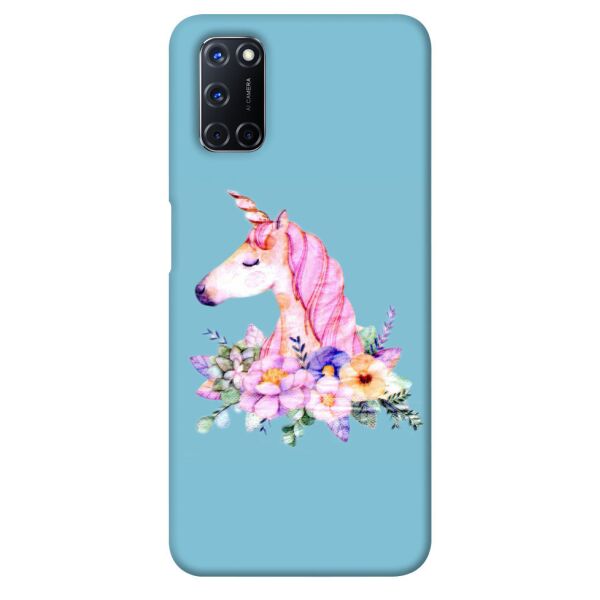 

Чехол itsPrint Счастливый единорог для Oppo A52 / A72 / A92