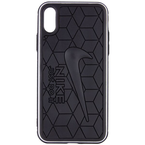 

TPU Чехол Sneakers для Apple iPhone XS Max (6.5") Черный / Nike
