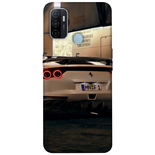 

Чехол itsPrint White Ferrari для Oppo A53 / A32 / A33