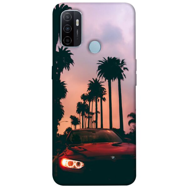 

Чехол itsPrint BMW at sunset для Oppo A53 / A32 / A33