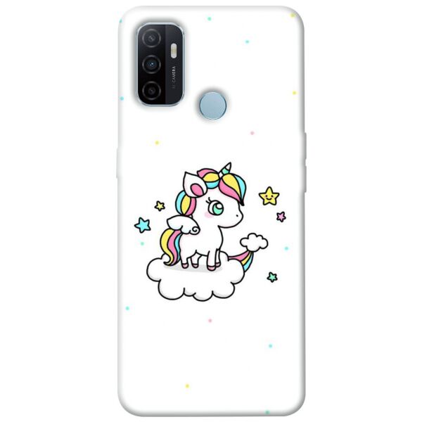 

Чехол itsPrint Единорог на облаке для Oppo A53 / A32 / A33