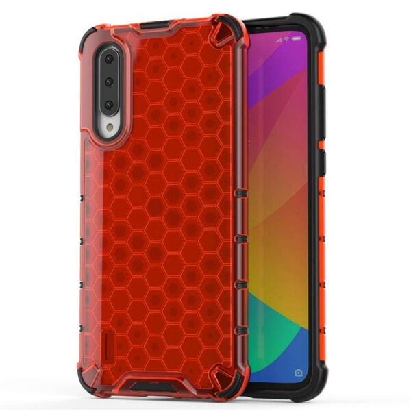 

Ударопрочный чехол Honeycomb для Xiaomi Mi A3 (CC9e) Красный