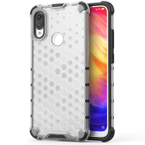 

Ударопрочный чехол Honeycomb для Xiaomi Redmi 7 Прозрачный