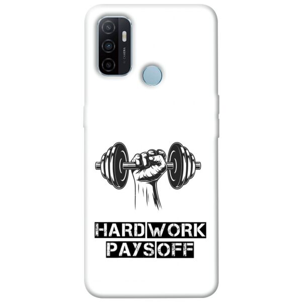 

Чехол itsPrint Hard work pays off для Oppo A53 / A32 / A33