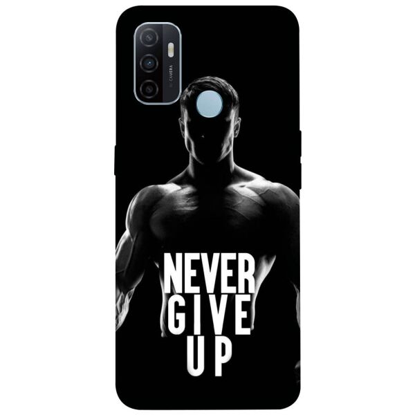 

Чехол itsPrint Never give up для Oppo A53 / A32 / A33