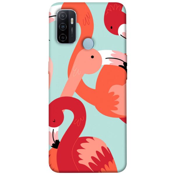 

Чехол itsPrint Flamingo для Oppo A53 / A32 / A33