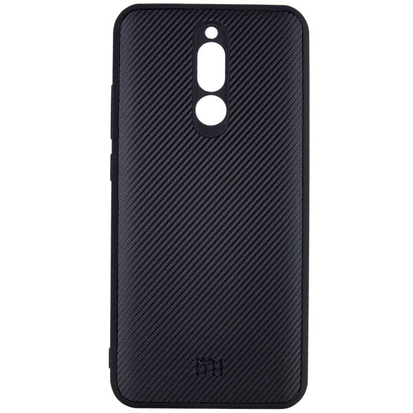 

TPU чехол Fiber Logo для Xiaomi Redmi 8 Черный