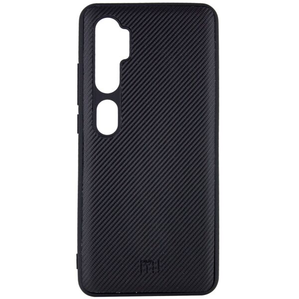 

TPU чехол Fiber Logo для Xiaomi Mi Note 10 / Note 10 Pro / Mi CC9 Pro Черный
