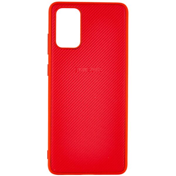

TPU чехол Fiber Logo для Samsung Galaxy S20+ Красный