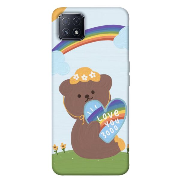 

Чехол itsPrint Мишка с сердцем для Oppo A73