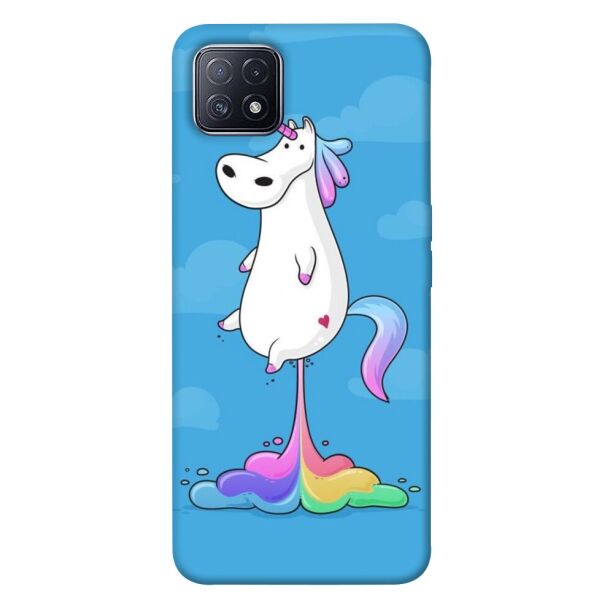 

Чехол itsPrint Единорог с радугой 2 для Oppo A73
