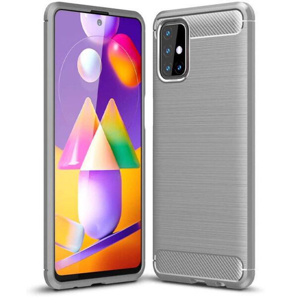 

TPU чехол Slim Series для Samsung Galaxy M31s Серый