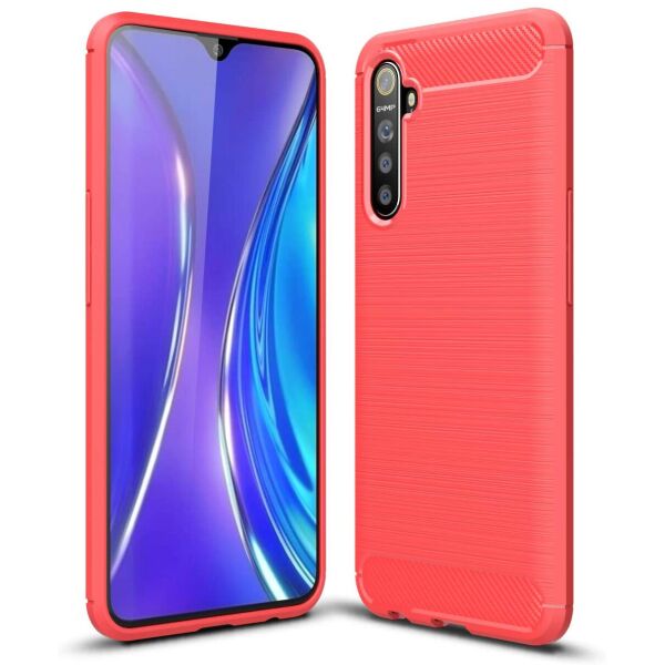 

TPU чехол Slim Series для Realme 6 Красный