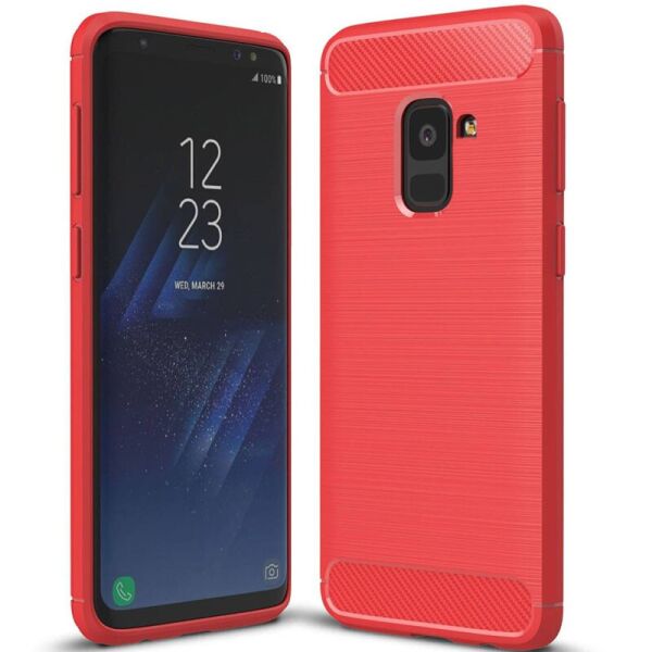 

TPU чехол Slim Series для Samsung A530 Galaxy A8 (2018) Красный