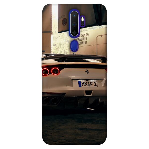

Чехол itsPrint White Ferrari для Oppo A9 (2020)