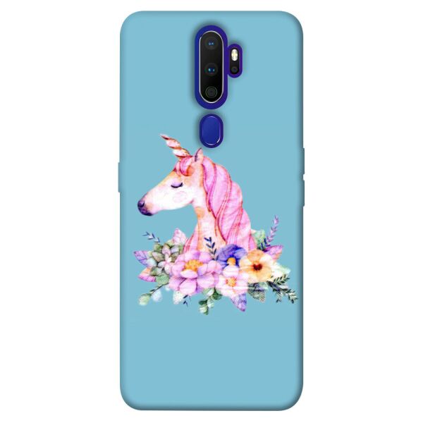 

Чехол itsPrint Счастливый единорог для Oppo A9 (2020)
